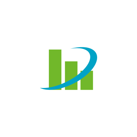 growth business vector logoのイラスト素材