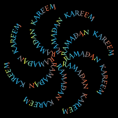 ramadan kareem vector backgroundのイラスト素材