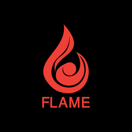fire tech business logoのイラスト素材