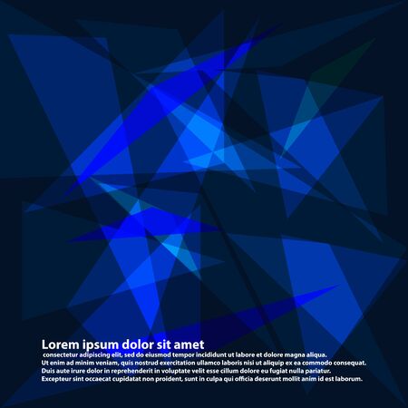 Abstract Background Blue Vectorsの写真素材