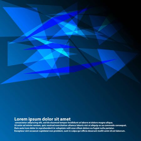 Abstract Background Blue Vectorsの写真素材