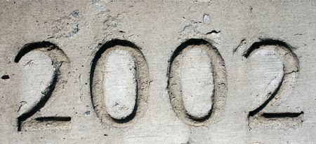 2002 signの写真素材