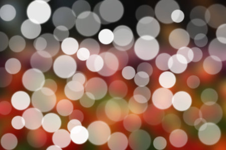 Blurred abstract pattern - circle light photo backgroundの写真素材