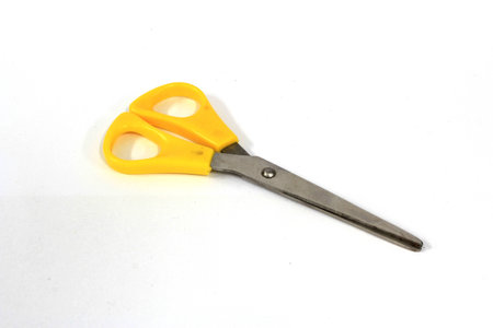 Scissor isolated on white backgroundの写真素材