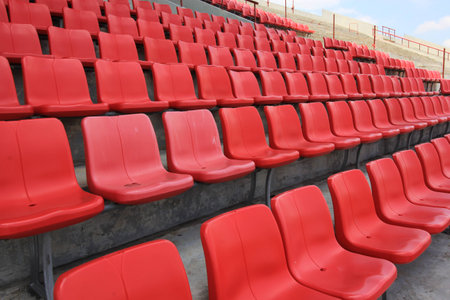 Stadium Chairの写真素材