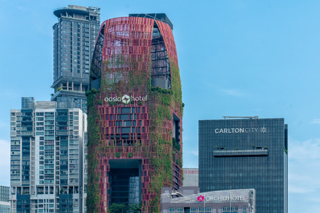 A verdant tower of green in the heart of Singaporeâ€™s dense Central Business District (CBD),...