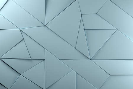 3D rendering. Abstract geometric backgroundの写真素材