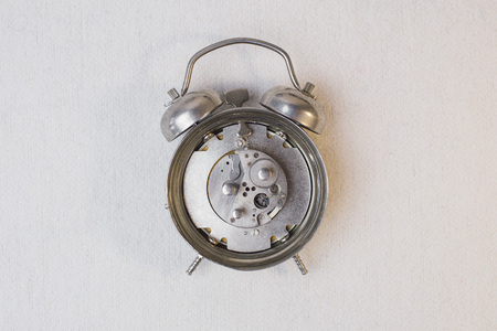 mechanical retro alarm clock