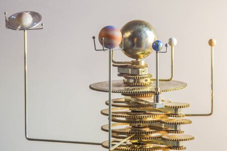 mechanism of the solar system planetsの写真素材