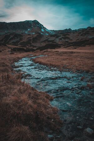 Landscape of the Polish Tatra Mountainsの写真素材
