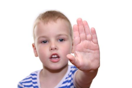 STOP RIGHT THEREの写真素材