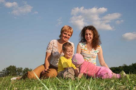 mothers with children 3