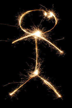 sparkler homunculeの写真素材