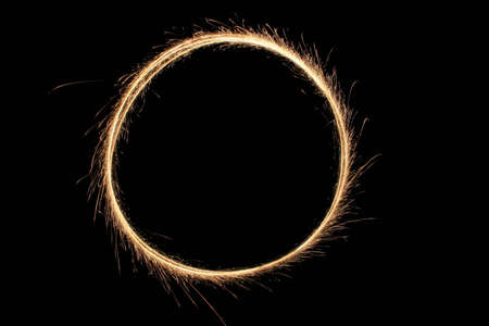 sparkler ringの写真素材