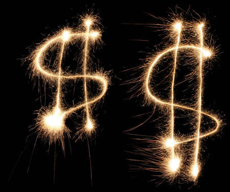 dollar signの写真素材