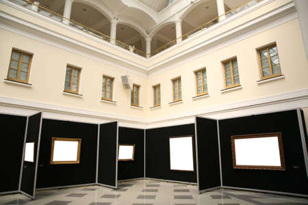 frames in the museum