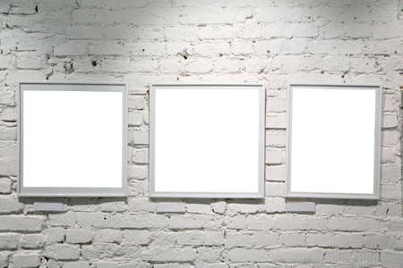 frames on wall 2の写真素材