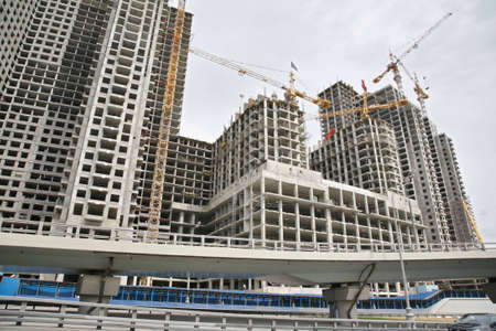 the building of the building