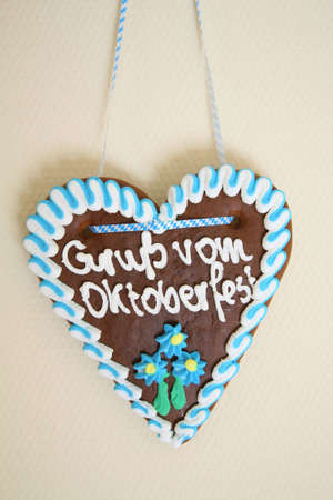 Oktoberfest greetings from Munichの写真素材