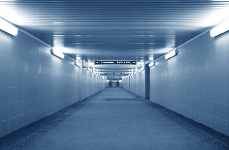 passage under railway linesの写真素材