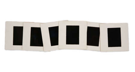 six slides in a rowの写真素材