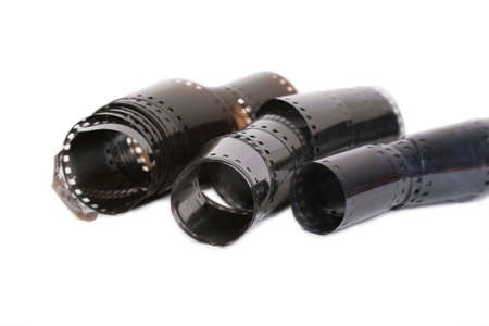 Three rolls of films lyingの写真素材