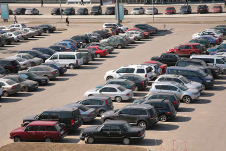 automobiles on parking