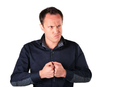 angry man