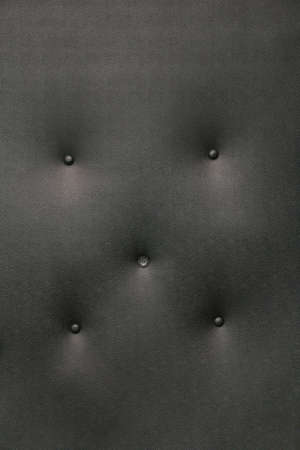 Door in black artificial skin with eyehole