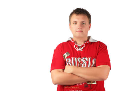 fan sport manの写真素材