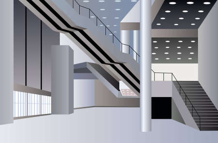 business interior vectorのイラスト素材