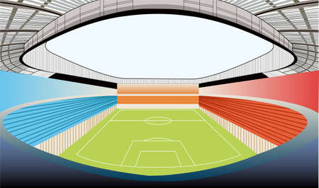 stadium vectorのイラスト素材