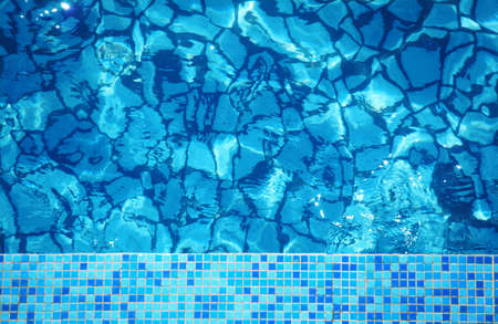 border of poolの写真素材