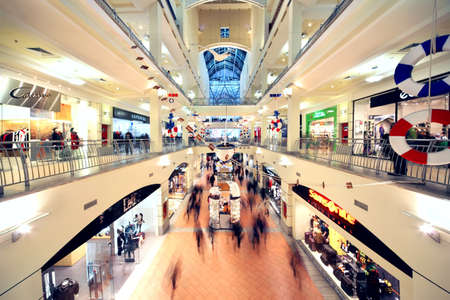 MOSCOW - NOVEMBER 20: People walk in Atrium Mall, on November 20, 2010 in Moscow, Russia. In Atrium Mall there are restaurants, supermarket, cinema equipped with nine halls, children theater, dry cleaning, tailoring, fitness club.のeditorial素材
