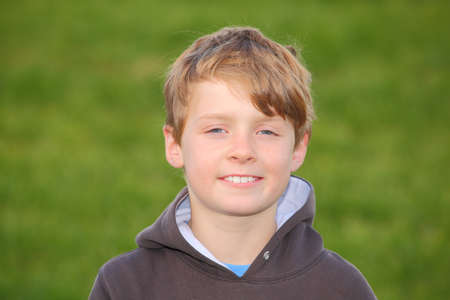 Portrait on a young boy