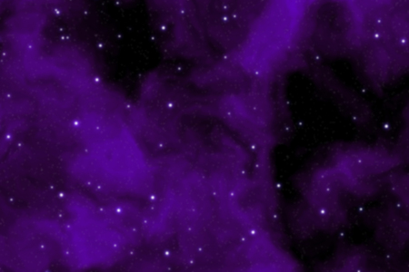Blurry deep space background filled with nebulae and shining starsの写真素材