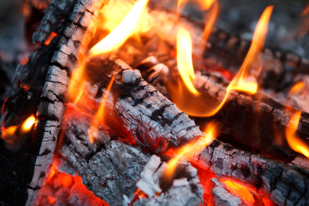 fire fireplace