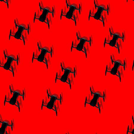 Pattern drones group background isolatedの写真素材