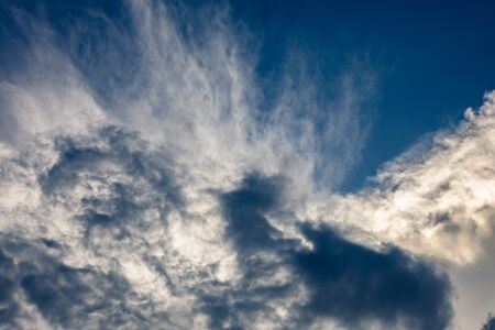 sky clouds panoramaの写真素材