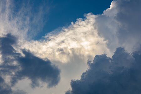 sky clouds panoramaの写真素材