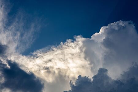 sky clouds panoramaの写真素材