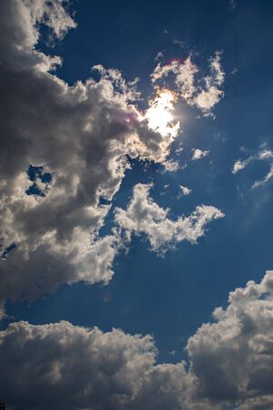 sky clouds panoramaの写真素材