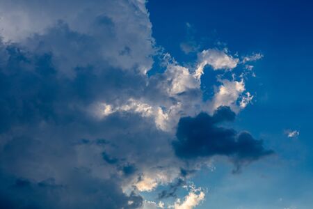 sky clouds panoramaの写真素材