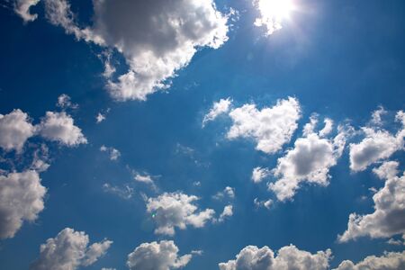 sky clouds panoramaの写真素材