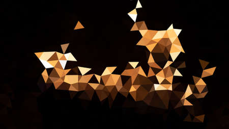low poly background textureの写真素材