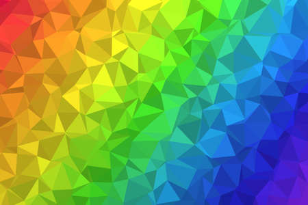 low poly background texture colors of rainbow 6000x4000pixの写真素材