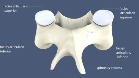 Anatomy of a human tooth, isolated on a blue backgroundの写真素材