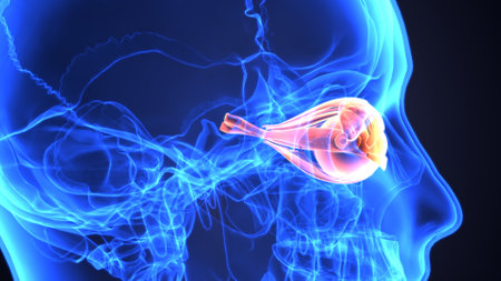 Human Uterus Anatomy For Medical Concept 3D Illustrationの写真素材