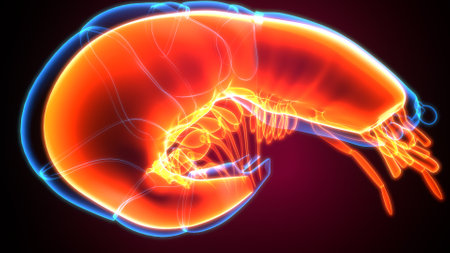 Human Intestine Anatomy For Medical Concept. 3D Illustrationの写真素材