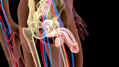 3D Illustration Human Digestive System Anatomy For Medical Concept